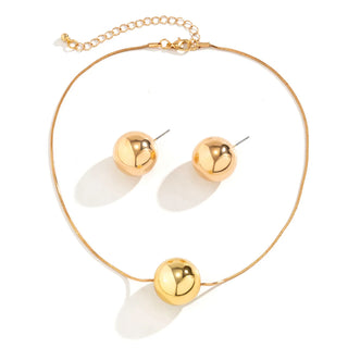 Gold Silver Jewelry Set
