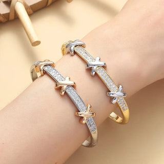 Zircon Gold Bracelet 4