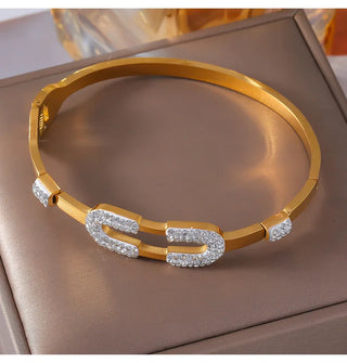 Zircon Gold Bracelet 6
