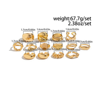 Gold Silver Ring 3