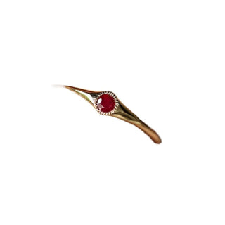 Zircon Gold Ring 13