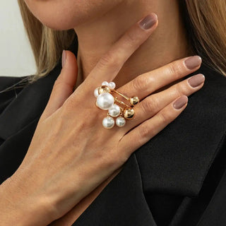 Pearl Gold Ring