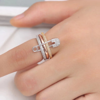 Zircon Gold Ring 5