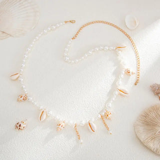 Pearl Beaded Waist Chain