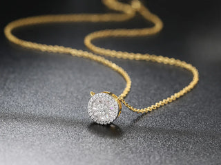 Crystal Gold Jewelry Set 2