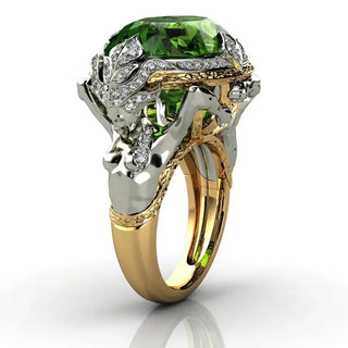 Crystal Gold Ring