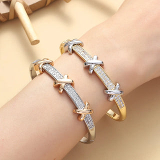 Zircon Gold Bracelet 4