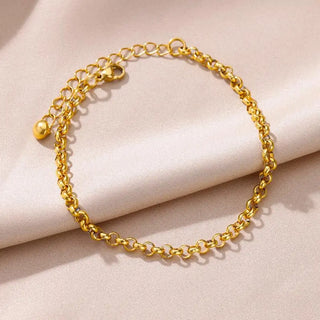 Gold Stainless Anklet 2