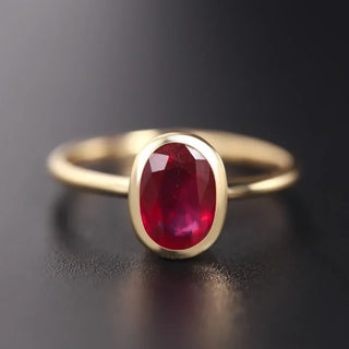 Zircon Gold Ring 11