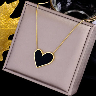 Chain Pendant Choker Necklace 2