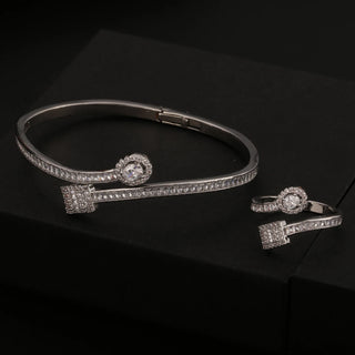 Pearl CZ Ring