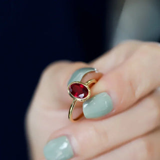 Zircon Gold Ring 11