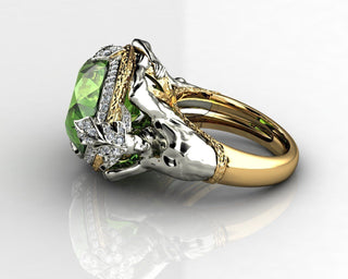 Crystal Gold Ring
