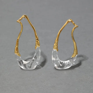 Modern Design Drop Earrings