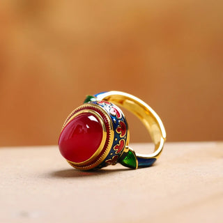 Zircon Gold Ring