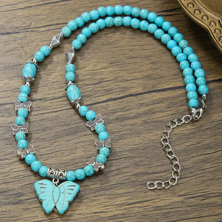 Beaded Pendant Necklace