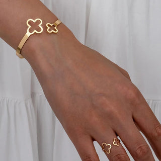 Floral Classic Jewelry Set
