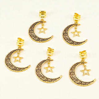 Star Moon Hair Barrette