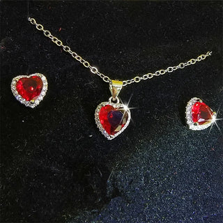 Zircon Gold Jewelry Set