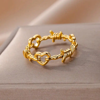 Zircon Gold Ring 21