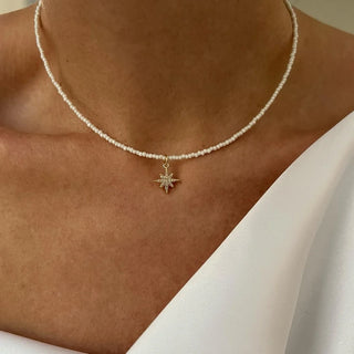 Pearl Gold Pendant Necklace 2
