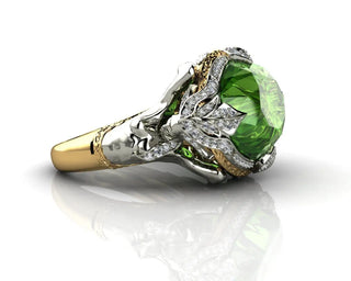 Crystal Gold Ring