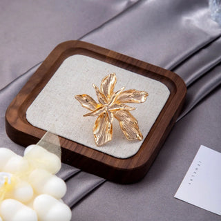 Gold Floral Ring