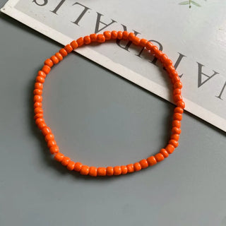 Beaded anklet