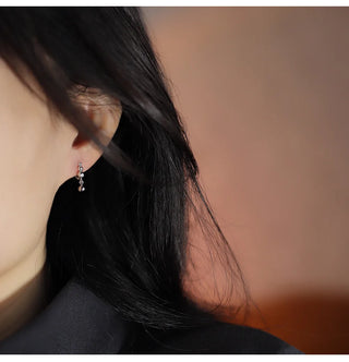 Silver Classic Hoop Earrings 2