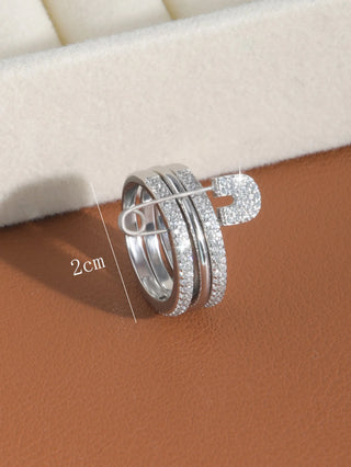 Zircon Gold Ring 5