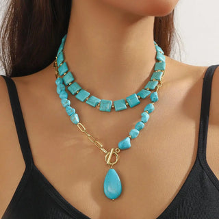 Beaded Pendant Necklace