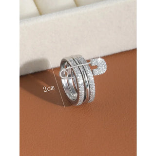 Zircon Gold Ring 5