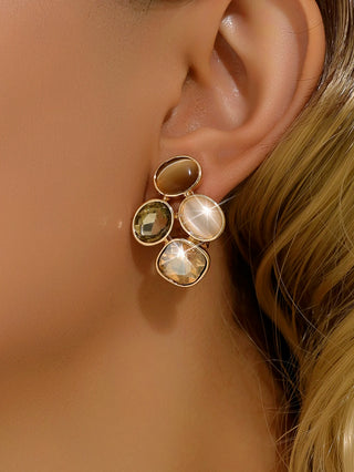 Unique Colorful Stud Earrings