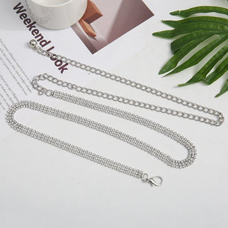 Crystal Chain Waist Belt