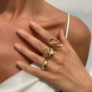 Gold Silver Ring 3