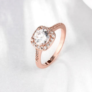 Crystal Zircon Ring 8