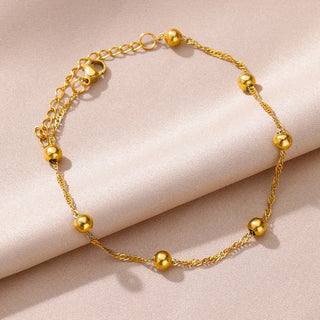 Gold Stainless Anklet 2