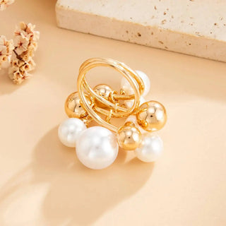 Pearl Gold Ring