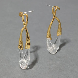 Modern Design Drop Earrings