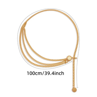 Gold Stainless Waist Belt