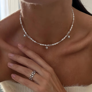 Pearl Gold Pendant Necklace 2