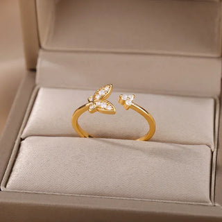 Zircon Gold Ring 21