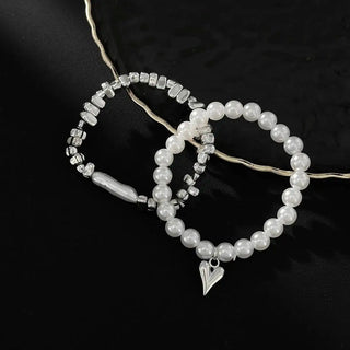 Pearl Heart Pendant Necklace