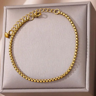 Gold Stainless Anklet 2