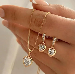 Pearl Pendant Jewelry Set