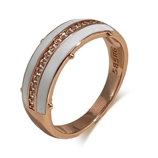 Zircon Rose Gold Ring