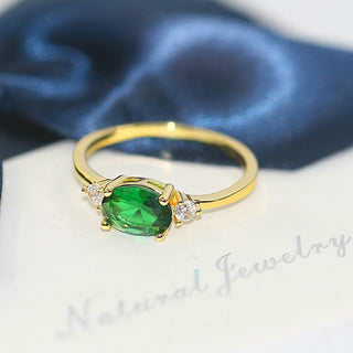 Zircon Gold Ring 6