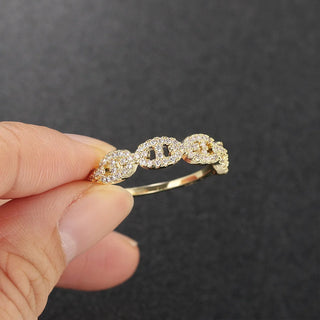 Zircon Gold Ring 2