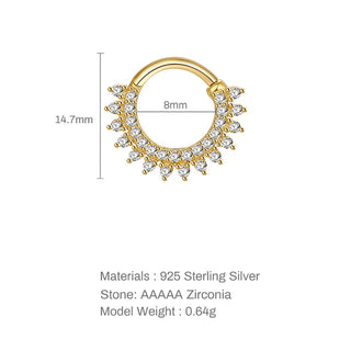 Crystal Zircon Stud Earrings 2