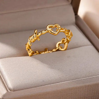 Zircon Gold Ring 21